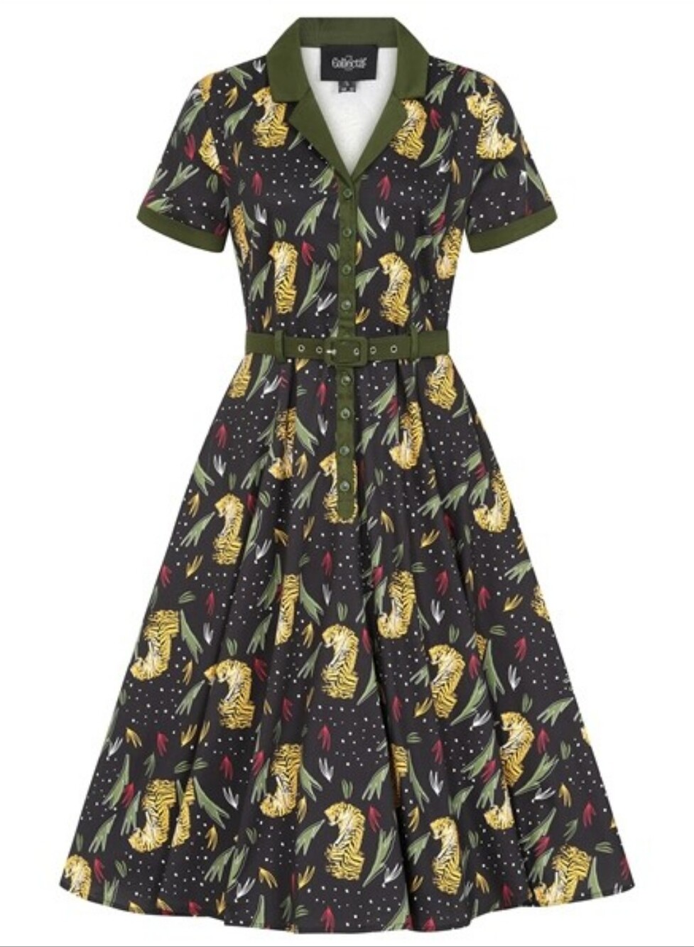 Collectif Tiger Dress- Like New